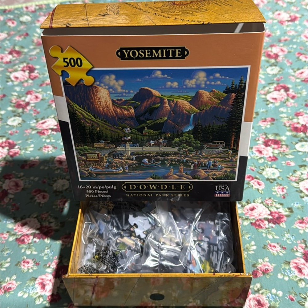 New! Yosemite Puzzle 500 piece puzzle 🧩 unopened. Dowdle brand. Quality.
